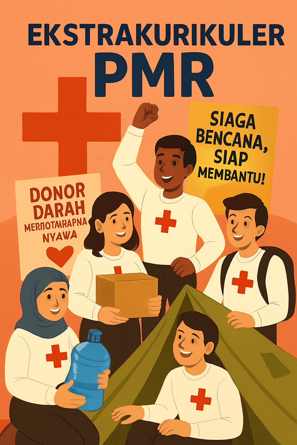 Ekstrakurikuler PMR (Palang Merah Remaja)