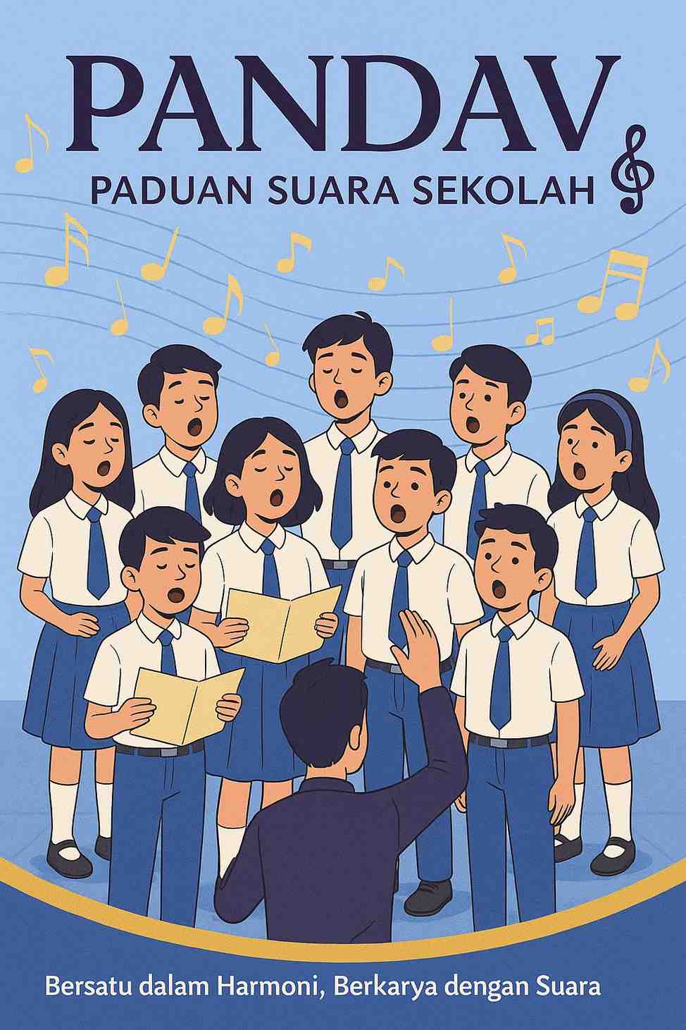 Ekstrakurikuler PANDAV – Paduan Suara Sekolah